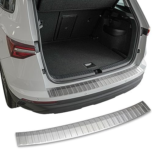 Ladekantenschutz Edelstahl MATT kompatibel für Skoda Karoq | NU7 | BJ ab 2017> | premium Qualität von RECAMBO