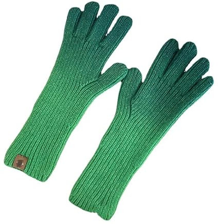 HAILM Herbst Winter Handschuhe für Frauen Touchscreen Handschuhe Wolle Warme Handschuhe Kaltes Wetter Bunte Fäustlinge Handschuhe für Skifahren Radfahren