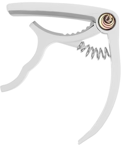 Toyvian 3 Stücke Capo Tuner Tuning Gitarre Ändern Halter Banjo Clip Akustische Zubehör Weiß