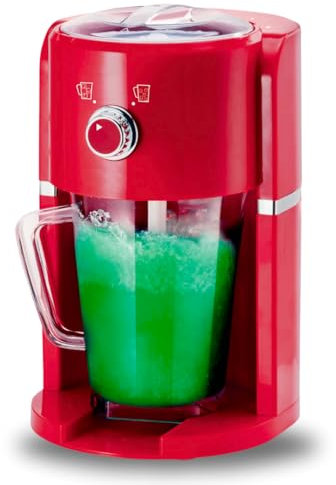 Chef-o-MATIC tritaghiaccio elettrica Schiacciata Frozen Drinks, Macchina per Il Ghiaccio, Lama in Acciaio Inox, 1,1 Litri, Preparazione di Granite, Cocktail, Bevande e cubate, Facile da Usare