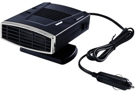 Scheibenentfroster-Heizventilator – tragbare Heizung fürs Auto | 12V automatischer Trockner | Auto-Entfroster-Windschutzscheibenheizung | Schnelles Aufheizen, automatischer Demister für alle Autos | L