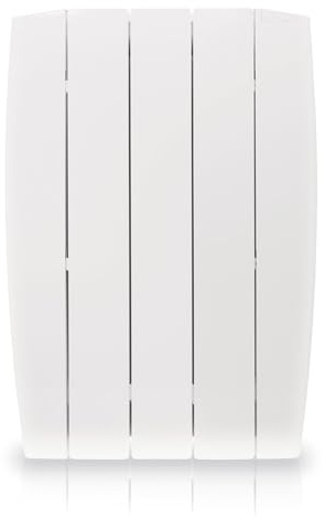 HJM Emisor Térmico Cerámico WiFi Bajo Consumo OPTIMA 500, Programación 24/7, Funciones Ahorro, Turbo Programable, 500W, Blanco