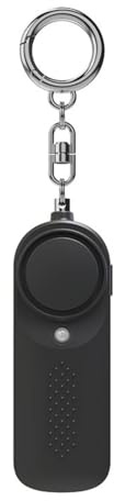 PLCPDM Alarme De Sécurité Portable 130 Lampe De Poche Clignotante Forte Dispositif De Sécurité pour Personnes Urgences pour Femmes Défense Automatique avec Lumière Stroboscopique