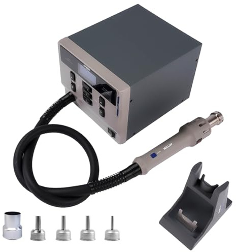 Getanye ST-862D Station de soudage pour pistolet à air chaud, affichage numérique 1000 W, veille automatique, température réglable, ST862D