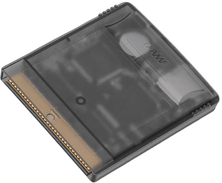 YUEHISY Scheda di Gioco da 8 GB Adatta per Console GBC, Cartuccia Multigioco con Memoria Incorporata con Salvataggio Automatico, Compatibile con Gameboy Advance SP Light (Nero trasparente)