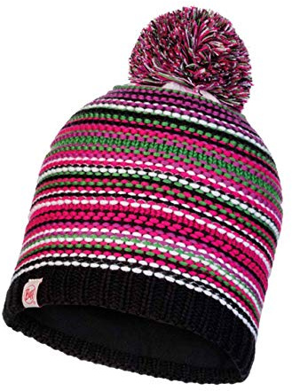 Buff Unisex Kids Amity Knitted and Band Polar Fleece Hat