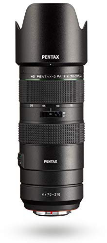 HD PENTAX-D FA 70-210 mm F4ED SDM WR: Telezoomobjektiv für DSLR-Kameras, leistungsstark bei konstanter f/4 Blende, witterungsbeständige Konstruktion, min. Fokussierungsabstand von 0,95 Metern 21217