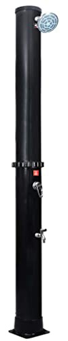 vidaXL Garten Solardusche mit Duschkopf Wasserhahn UV-beständig Solar Gartendusche Außendusche Pooldusche Campingdusche Camping Pool Dusche 40L