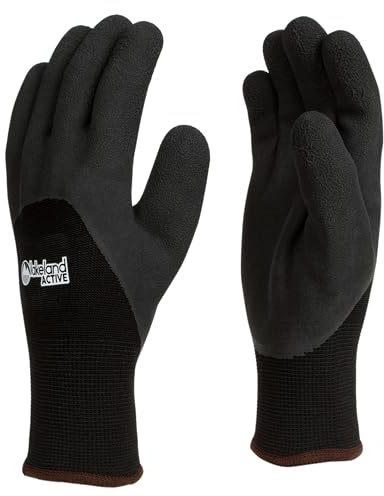 Lakeland Active 1 Pair Brigham Ultimate Thermal Winter Work Gloves - Black - Large