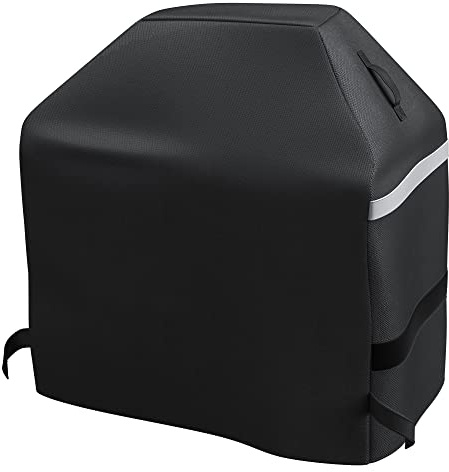 GFTIME 100 x 119 x 64 cm Premium Grillabdeckung, Universal Grillabdeckung für die meisten Grillmarken, für Weber Q320, BURNHARD, Rösle Videro, Activa gasgrill, Tepro Toronto (Nicht für XXL)