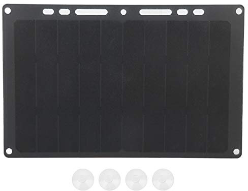 Solarpanel Monokristallines Solarpanel-Kit Tragbares USB-Ladegerät Telefon, das IP65 Wasserdichtes Solarladegerät 6 V 10 W 1700 MAh für Fahrräder Handys Power Bank Auflädt