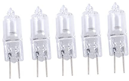 DOITOOL 5 Pièces Mini Lampes Suspendues 12V 10W 20W Watt Ampoule Ampoule G4 Petites s Lampe Perles Petit G8 Puck