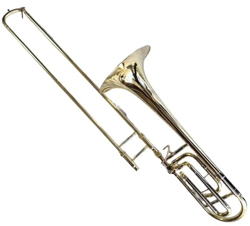 Posaunen Musikinstrumente Altposaune Alt B-Alt Variable Stimmung Messing Goldlackiert