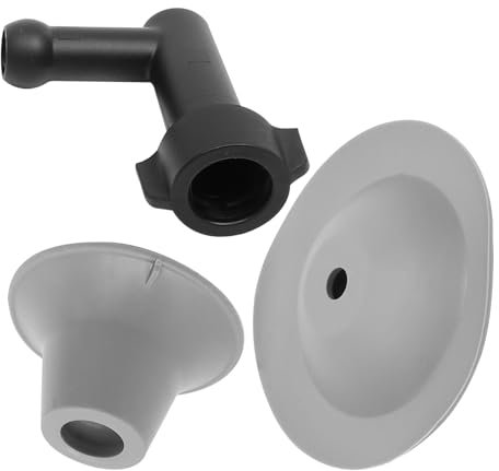 HAPINARY Desatascador De Inodoro Pistón Flexible Blanco, Cabezal Giratorio Para Desatascar Obstrucción De Inodoro, Práctico y Ergonómico Para Uso Baños, Paquete Único