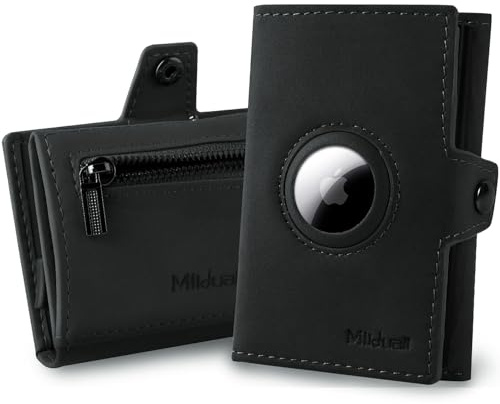 milduall plånbok herr, svart, Einheitsgröße