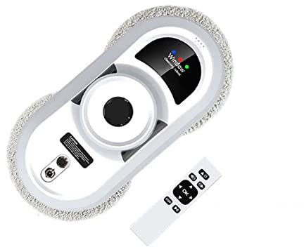 Robot limpiacristales Limpiador de ventanas Robot Aspirador Robot de limpieza de vidrios de ventanas Limpiador de ventanas eléctrico for ventanas, azulejos, baños Herramientas para limpiar ventanas