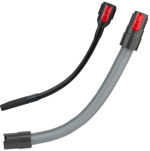 Flexible Crevice Tool and Extension Hose for Dyson Cordless Vacuum Cleaner V15 V15s Gen5 V12 V11 V10 V9 V8 V7 Dryer Vent Cleaner Kit and Car Detailing Attachments