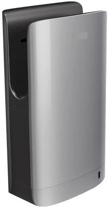 HEALBYBLE Asciugamani Automatico for Bagno, a Getto d'Aria con Filtro Verticale, Sottile e Compatto,Funzionamento ad Alta velocità