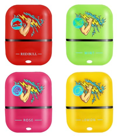 XPEX 4 Pezzi Nasal Stick,Inalatore Nasale, Rapido Sollievo dal Naso Chiuso, Migliora la Respirazione e Aumenta la Concentrazione, Realizzato con Oli Essenziali e Mentolo