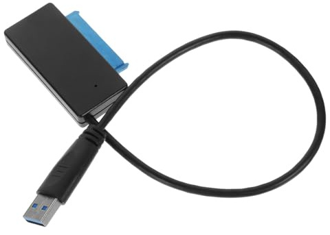 OSALADI Câble Adaptateur USB pour Disque Dur Interne Conversion Rapide Jusqu’à Compatible Disque Dur SSD Portable Noir