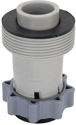 EMUKOEP Adaptador de conversión de manguera de piscina, manguera de 1,5 pulgadas a válvula de 1,25 pulgadas, compatible con diferentes marcas, fácil instalación, robusto y resistente al sol, para la