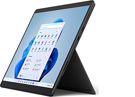 Microsoft Surface Pro 8 - 13 Inch 2-in-1 Tablet PC - Black - Intel Core i5, 16GB RAM, 256GB SSD - Windows 11 Home - Device only, 2021 model (Renewed)