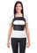 TOROS GROUP MANUFACTURE Cinturón elástico de mujer; Cinturón de fijación para tórax de sujeción; corsé de sujeción transpirable X-Small Negro
