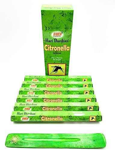 Räucherstäbchen (Citronella) Zitronengras -Räucherstäbchen von Joss Sticks mit 120 Räucherstäbchen, Duftstäbchen