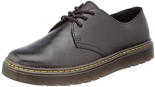 Dr. Martens Herren 3 Eye Shoe Amphibians, Black Luxus, 44 EU