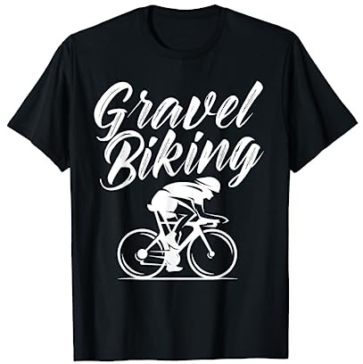 Vélo Sur Gravel Cavalier Graveling Gravier Biker T-Shirt