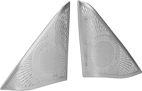 Lautsprecher Abdeckung Trim für E Klasse W212 2013-2016, 2 Stück, Aluminium Legierung, Türlautsprecher Aufkleber