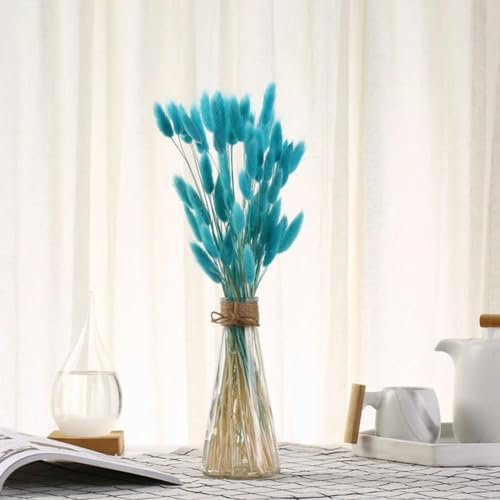 55PCS Bunny Kaninchen Schwanz Gras Natürliche Getrocknete Blumen Bouquet Hochzeit Weihnachten Dekoration Pampas Wohnkultur Foto Requisiten