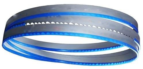BomDog Bandsaw Blades,Bandsaw Blade for Cutting Metal Band Saw Blad 2908-3810Mmx 27Mm X 0.9Mm Bi-Metal Bandsaw Blade/5 and 8 Tpi/6100Mm