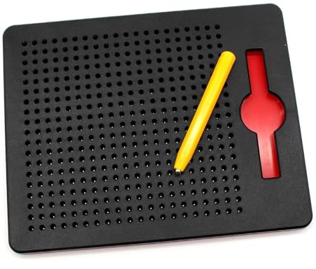 Wondora Planche à Dessin Magnétique Tableaux à Dessin Noire Magnétiques Tablette Magnétique, Ouet Educatif en Plastique avec Stylo pour Enfant Merveilleux Jeux pour Les Enfants de Plus de 3 Ans