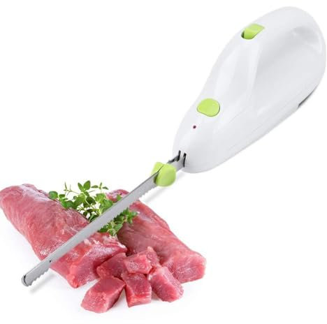 Coltello Elettrico Blade Carving Taglio DOPPIO INTERRUTTORE: Il Coltello da Pane Automatico Adotta un Me Cutter Elettrico per Il Pane Coltello Elettrico Blade Carving Taglio