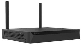 EZVIZ X5S Videoregistratore di rete wireless con uscite HDMI e VGA, telecamere ad alta risoluzione con qualità video fino a 3K, portata Wi-Fi fino a 100 m, Nero