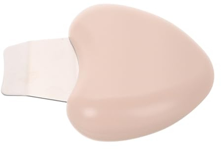Healeved Pickelentferner aus Edelstahl mit Präzisem Scraping Design Hautfreundliches Gesichtswerkzeug zur Porenreinigung und Mitesserentfernung für Frauen in Beige