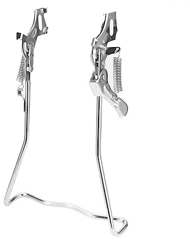 Veemoon Doppelbein Fahrradständer – Stabiler Metall Zweibeinständer Für Rennrad Und Mountainbike - Geeignet Für Hinterrad 28 Zoll - Ideal Für Sicheres Abstellen Und Display