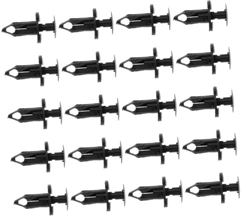 Clip de Retención Tipo Empuje para Automóvil B28, 100 Piezas | Nylon Negro, para Protector contra Salpicaduras y Carenado Inferior, Instalación Precisa y Uso Multifunción