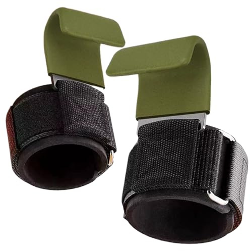 Sujetadores de muñeca para levantamiento de pesas, ganchos para levantamiento de tierras | vendajes de muñeca ajustables para entrenamiento de fuerza, levantamiento de pesas y levantamiento de tierra