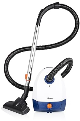 Tristar Aspiradora con Bolsa, 1,5 L, 800 W, Enrollador Automático de Cable, Tubo Telescópico, Cepillo Multiuso, SZ-2320