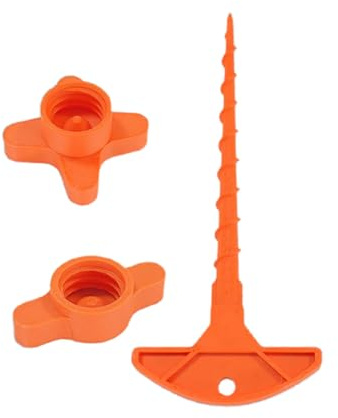 Bouchon de cartouche – hermétique | Couvercle à colle - Économiseur de mastic pour joints en silicone - Lot de 2 avec aiguille de nettoyage pour le stockage de la colle en verre Accessoires d'atelier