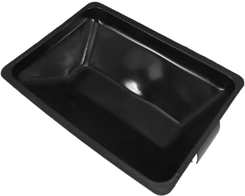 HOMSFOU Vasino per Riposo in Abs Nero Design Ergonomico e Struttura Stabile, Facile da Pulire, Adatto per Uso Ospedaliero a Domicilio per Adulti e Bambini