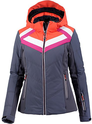 CMP Damen Jacke Skijacke, Asphalt, D34, 3W00076