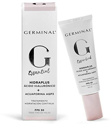 Germinal - Crema Antiarrugas Hidratante | Crema Facial con Ácido Hialurónico | Crema Hidratante Facial | Crema Facial con Protección Solar | 50 ml …