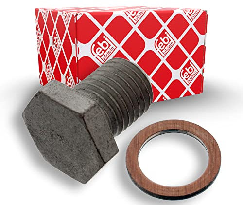 febi bilstein 100551 Oil Drain Plug with seal ring, 1 unit