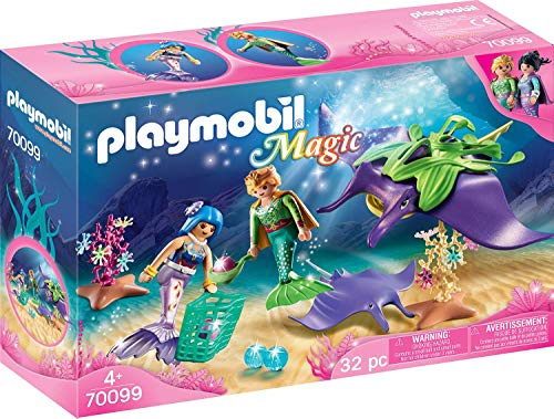 PLAYMOBIL 70099 Magic Perlensammler mit Rochen,