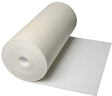 CLIMAPOR weiße Dämmtapete pappkaschiert, 7,5 x 0,5 m x 4 mm, 2 Rollen (= 7,5 qm), EPS - Innenraum-Dämmung - Isoliertapete