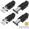 Push Pull per Ante Jiayi 4 Pezzi Apertura a Pressione Ante Chiusura Magnetico Pressione Home Push to Open Custodia in Alluminio Chiusura Push Pull Ante per Mobile Apertura Pressione Sistema