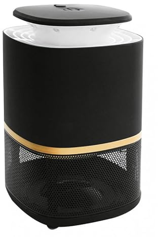Lampe UV Anti Moustiques électrique - VENTEO - Noir - Adulte - Bac récupérateur de moustiques - 3 Vitesses - Lampe Anti-Moustique Portable - Barrière Contre Les Insectes